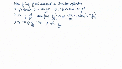 q6-consider-the-nonlifting-flow-over-circular-cylinder-derive-an-expression-for-the-pressure-coefficient-at-an-arbitrary-point-r-0-in-this-flow-and-show-that-it-reduces-to-equation-1-4sinz9-39033
