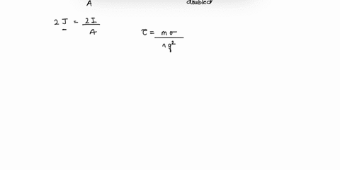 if-the-current-carried-by-a-conductor-is-doubled-what-happens-to-the-a-charge-carrier-density-b-current-density-c-electron-drift-velocity-d-average-time-between-collisions-e-conductivity-f-e-36343