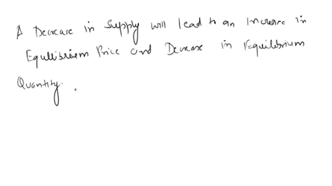 answer-the-following-questions-by-drawing-supply-and-demand-graphs-a-consider-a-market-in-equilibrium-what-happens-to-equilibrium-price-and-quantity-when-there-is-a-decrease-in-supply