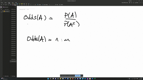 sometimes-probability-statements-are-expressed-in-terms-of-odds-the-odds-in-favor-of-an-event-a-are-the-following-ratio-pa-pa-pnot-a-pac-for-instance-if-pa-060-then-pac-040-and-the-odds-in-f-93717