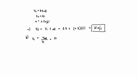 a-cyclist-sprints-at-the-end-of-a-race-to-clinch-a-victory-she-has-an-initial-velocity-of-115-ms-and-accelerates-at-a-rate-of-0500-ms2-for-700-s-a-what-is-her-final-velocity-b-the-cyclist-continues-at