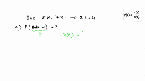 suppose-box-contains-five-white-ad-seven-red-balls-two-balls-are-drawn-at-random-from-the-box-without-replacement-what-is-the-probability-that-both-balls-are-white-what-is-the-probability-th-87209