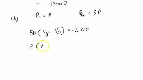 in-the-figure-below-the-change-in-internal-energy-of-a-gas-that-is-taken-from-to-c-along-the-blue-path-is-900-the-work-done-on-the-gas-along-the-red-path-abc-is-400-how-much-energy-must-be-a-30297