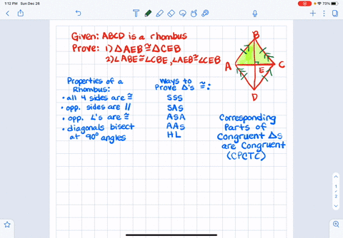 example-1-given-abcd-is-a-rhombus-prove-1-aaebeaceb-2-abecbe-aebeceb-slalements-reasons-54286