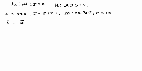 in-tests-of-a-computer-component-it-is-found-that-the-mean-time-between-failures-is-520-hours-modification-is-made-which-is-supposed-to-increase-the-time-between-failures-tests-on-a-random-s-85255