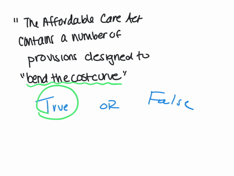 the-affordable-care-act-contains-a-number-of-provisions-designed-to-bend-the-cost-curve-select-one-a-true-b-false