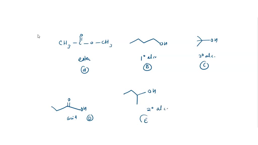 Rank the following compounds in order of increasing boiling point ...