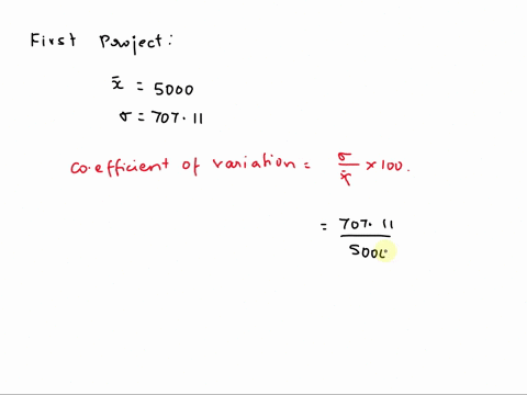an-investor-is-considering-the-relative-risks-associated-with-two-projects-the-first-project-has-a-mean-expected-profit-of-5000-with-a-standard-deviation-of-70711-the-second-project-has-a-me-42905