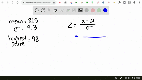 the-test-grades-of-a-science-class-are-given-78-75-70-92-69-83-98-76-75-82-91-89-the-grades-are-normally-distributed-with-a-mean-of-815-and-a-standard-deviation-of-93-what-is-the-z-score-of-64174