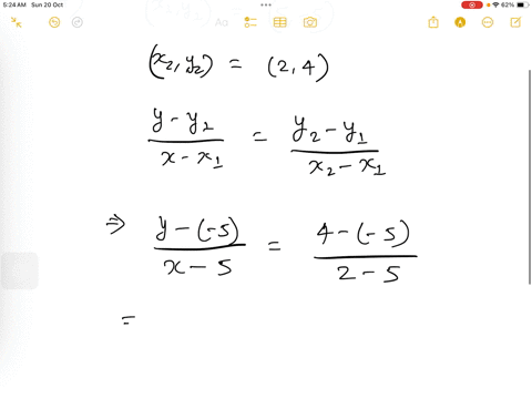 14-through-5-5-and-24-14-qquad-15-through-4-5-and-2-4-15-qquad-16-parallel-to-the-line-27-x3-y51-containing-the-point-77-16-qquad-17-perpendicular-to-the-line-2-x-3-y-10-containing-the-point-65-17-qqu