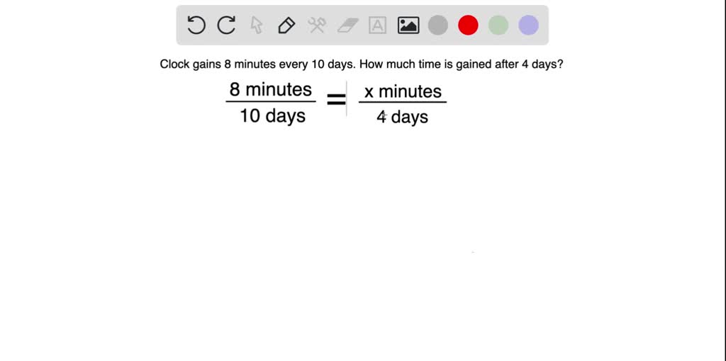 SOLVED The train station clock runs too fast and gains 8 minutes every