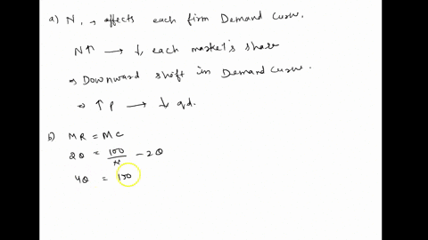 consider-a-monopolistically-competitive-market-with-n-firms-each-firms-business-opportunities-are-described-by-the-following-equations-demand-q-100n-p-marginal-revenue-mr-100n-2q-total-cost-16647