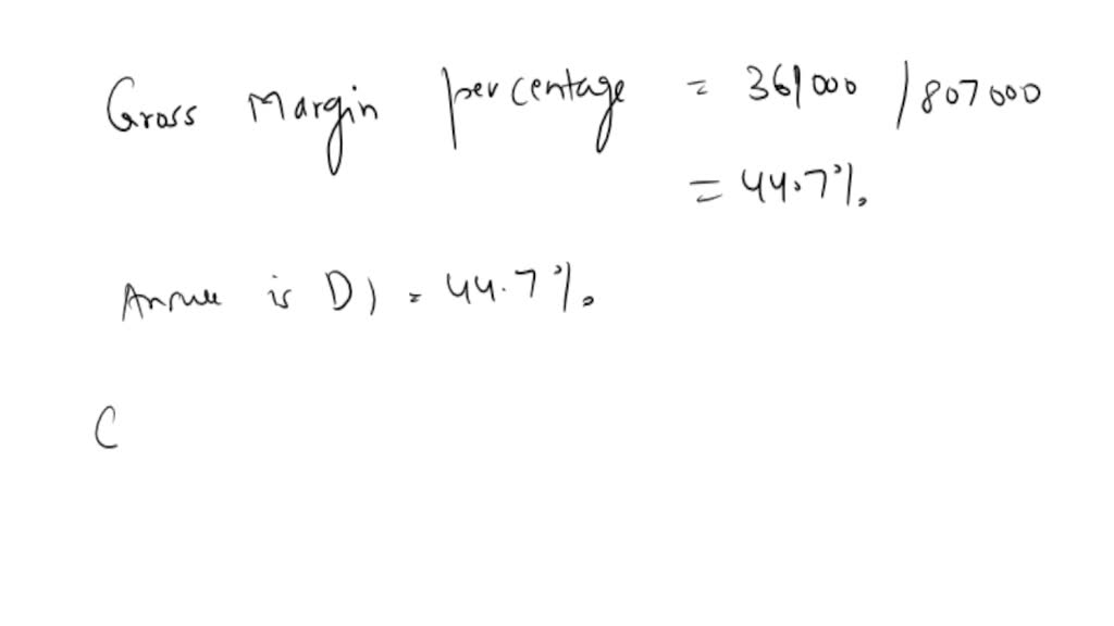 McNally Industries has a condensed statement as shown. Year 2