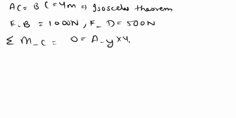 calculate-the-force-in-each-member-of-the-truss-illustrated-as-well-as-the-reaction-forces-of-the-pin-at-c-and-the-roller-at-a-b-add-an-additional-100-n-force-to-the-pin-at-d-in-the-vertical-32475