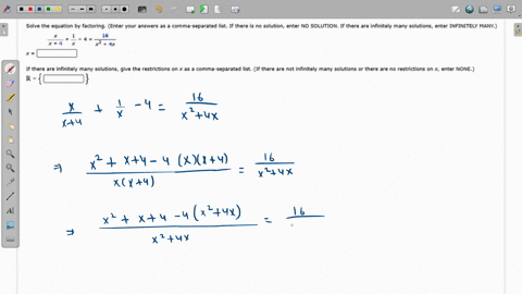 solve-the-equation-by-factoring-enter-your-answers-comma-separated-list-there-no-solution-enter-no-solution-there-are-infinitely-many-solutions-enter-infinitely-many-if-there-are-infinitely-18257