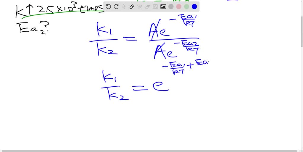 SOLVED An uncatalyzed reaction has an activation energy of 60.0 kJ/mol