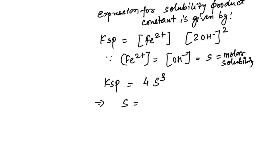 solved-calculate-the-molar-solubility-of-fe-oh-2-in-pure-water