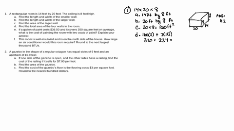 financial-algebra-may-floor-plan-assignment-part-ii-a-rectangular-room-is-14-feet-by-20-feet-the-ceiling-feet-high-find-the-length-and-width-of-the-smaller-wall-find-the-length-and-width-of-03143