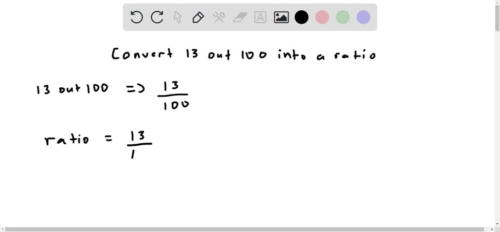 solved-convert-13-of-100-into-a-ratio