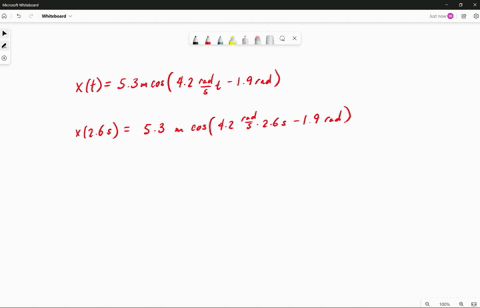 an-object-is-undergoing-simple-harmonic-motion-along-the-x-axis-its-position-is-described-as-a-function-of-time-by-xt-53cos42t-19-where-x-is-in-meters-the-time-t-is-in-seconds-and-the-argume-44823