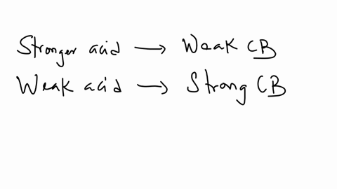 which-weak-acid-has-the-strongest-conjugate-base-hno2-pka-335-hco2f-pka-374-hf-pka-346-ch3cooh-pka-474