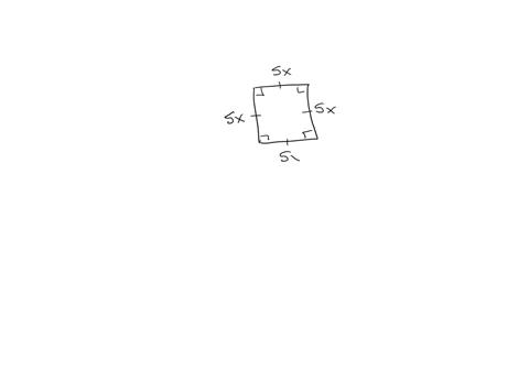 a-square-has-a-length-of-5x-choose-the-expression-for-its-perimeter