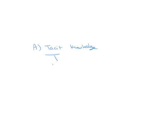 the-university-tries-to-capture-the-knowledge-of-all-experts-in-a-field-they-find-it-very-difficult-since-it-is-hard-to-measure-this-knowledge-and-is-typically-not-formalised-what-type-of-knowledge-wo