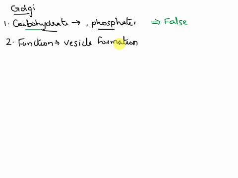 which-of-the-following-is-true-regarding-golgi-select-one-a-carbohydrates-are-only-added-to-proteins-in-the-golgi-b-the-golgis-function-is-to-produce-vesicles-containing-products-destined-fo-25706