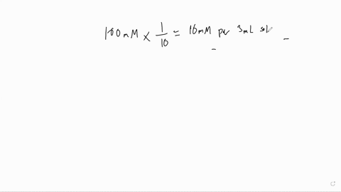 calculate-how-you-would-make-a-10-fold-dilution-of-stock-pnp-solution-100-mm-the-final-volume-of-diluted-solution-must-be-30ml-what-are-the-volumes-of-stock-pnp-and-buffer-required-to-make-this-diluti