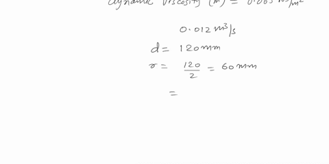 b-crude-oil-of-density-930-kgm3-and-dynamic-viscosity-of-0065-nsm2-is-pumped-at-0012-m3s-through-a-horizontal-pipeline-which-has-a-diameter-of-120-mm-i-calculate-the-head-loss-in-1000m-of-th-10558