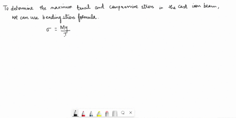 a-cast-iron-beam-is-t-section-as-shown-in-fig-task-1a-the-beam-is-simply-supported-on-a-span-of-8m_-the-beam-carries-uniformly-distributed-load-of-1sknm-length-on-the-entire-span_-determine-87292