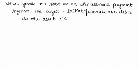when-goods-are-sold-on-instalment-payment-system-then-what-entries-are-passed-in-the-books-of-the-buyer-and-vendor-42169