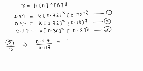 for-the-reaction-a-b-ab-the-following-data-were-obtained-trial-initial-a-initial-b-initial-rate-1-0720m-0180m-0470-2-0720m-0720m-1880-3-0360m-0180m-0117-a-determine-the-order-with-respect-to-66317