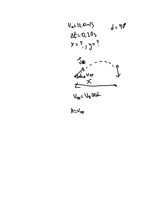 a-basketball-is-launched-with-an-initial-speed-0f-120-ms-and-follows-the-trajectory-shown-the-ball-enters-the-basket-020-alter-it-launched-what-are-the-distances-andy-note-the-drawing-i5-not-75515
