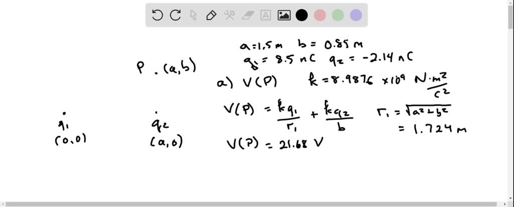 SOLVED: Charge Q1 = 8.5 NC Is Located At The Coordinate System Origin ...