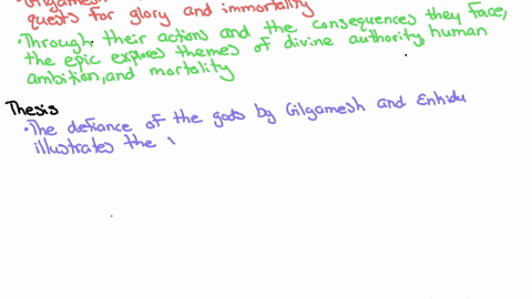 what-does-gilgameshs-and-enkidus-constant-struggle-and-defiance-of-the-gods-tell-us-about-how-the-gods-were-viewed-in-gilgameshs-time-are-the-consequences-that-both-characters-face-worth-the-22584