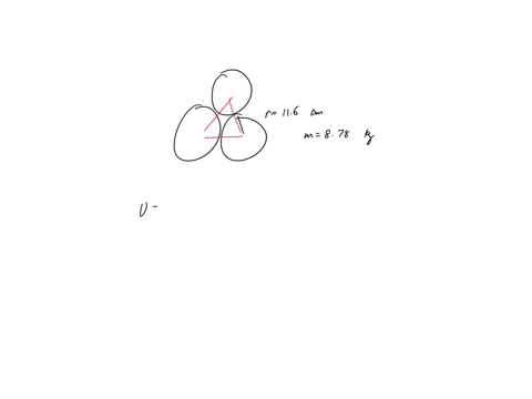 three-bowling-balls-form-an-equilateral-triangle-as-shown-in-figure-1-each-ball-has-a-radius-of-116-cm-and-a-mass-of-878-kg-what-is-the-total-gravitational-potential-energy-of-this-system-03293