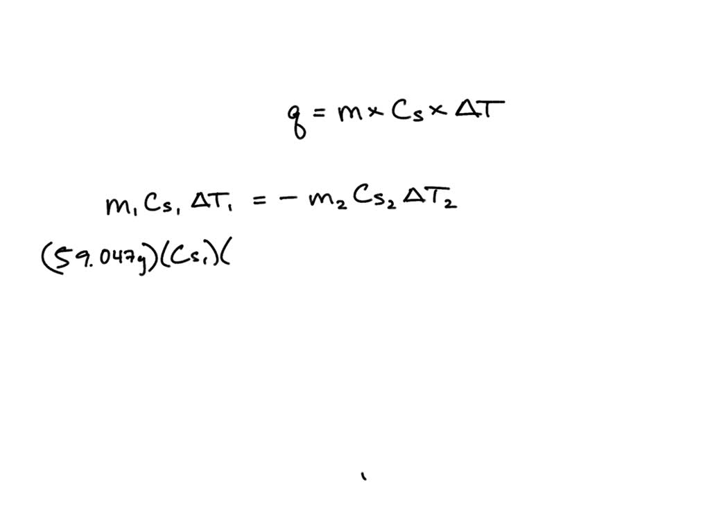 SOLVED A 33 3 G Hot Piece Of Metal At 450K Is Placed In Pure Water