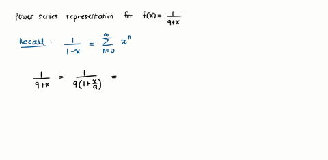 find-a-power-series-representation-for-the-function-center-your-power-series-representation-at-x-0-fx-9-x-fx-n-determine-the-interval-of-convergence-enter-your-answer-using-interval-notation-11501