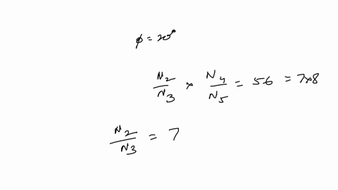 a-compound-reverted-gear-train-is-to-be-designed-as-a-speed-increaser-to-provide-a-total-increase-of-speed-of-exactly-56-to-1-with-a-20-pressure-angle-specify-appropriate-numbers-of-teeth-to-minimize