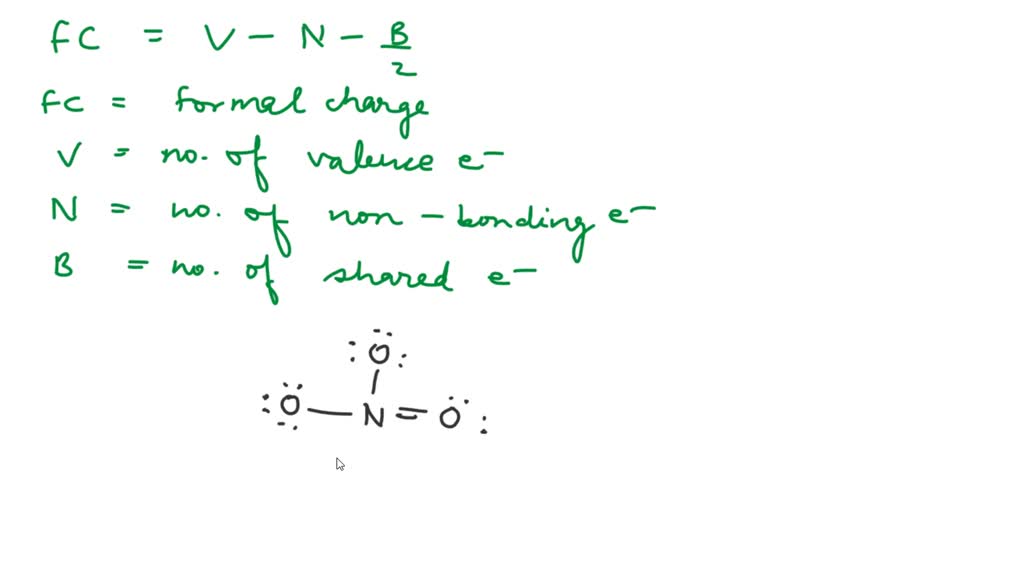 SOLVED The Formal Charge On The Nitrogen Atom In The Resonance 