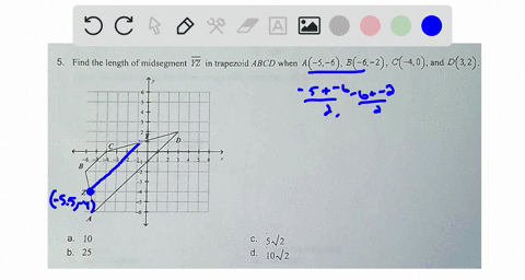 5-find-the-length-of-midsegment-yz-in-trapezoid-abcd-when-a-5-6-b-6-2-c-40and-d32-a-10-b-25-512-0n2-95352