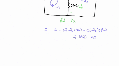 use-mesh-analysis-to-find-mathbfv_0-in-the-circuit-below