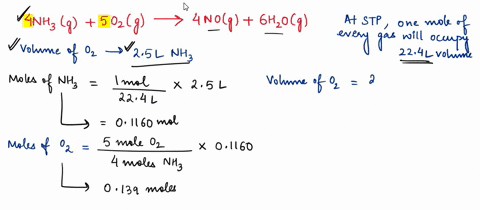 q123-consider-the-following-equation-4nh3-g-5o2-g-4no-g-6h2o-g-a-how-many-liters-of-oxygen-are-required-to-react-with-25-l-nh3-both-gases-are-at-stp-b-how-many-grams-of-water-vapor-can-be-pr-18185