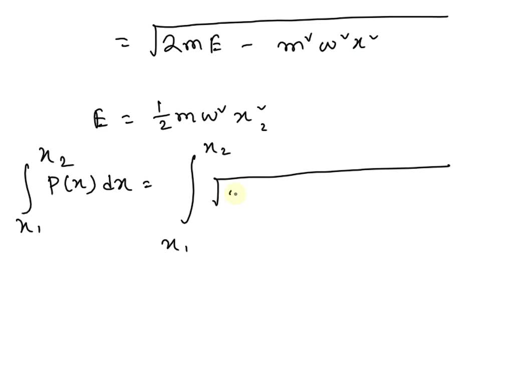 SOLVED Show that the WKB approximation gives the correct energy