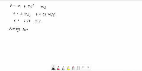 a-cars-velocity-as-a-function-of-time-is-given-by-v_xt-alphabeta-t2-where-alpha300-mathrmm-mathrms-a-34447