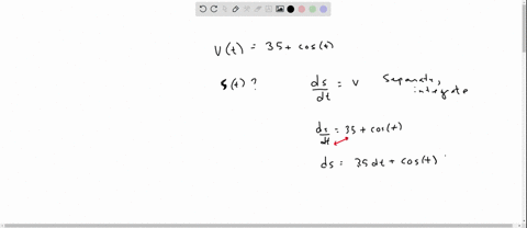 find-the-position-function-st-given-the-velocity-function-and-an-initial-value-0-35-cost-s0-3-su-62578