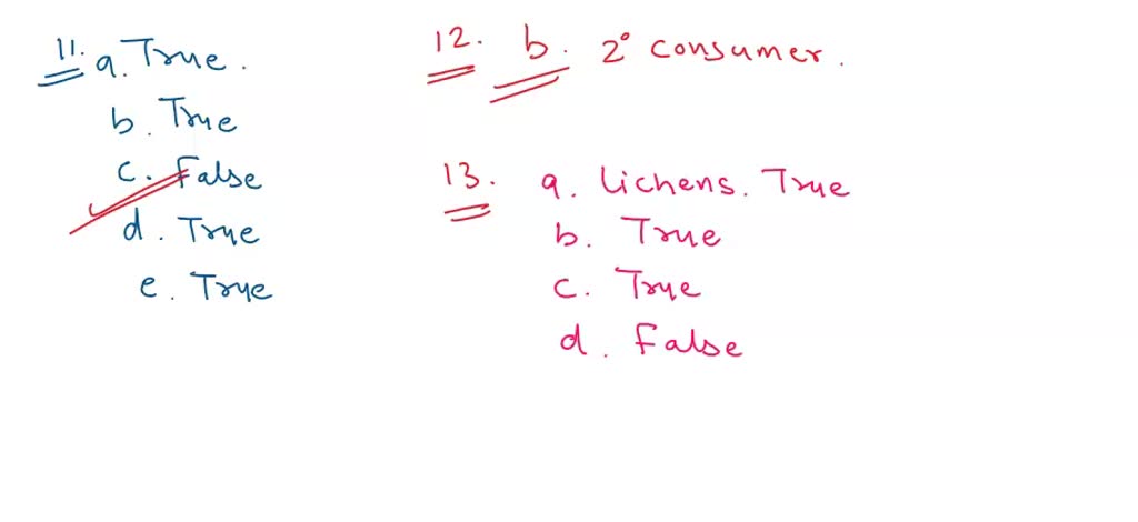 SOLVED: 11. Which of the following definitions used in ecology is NOT