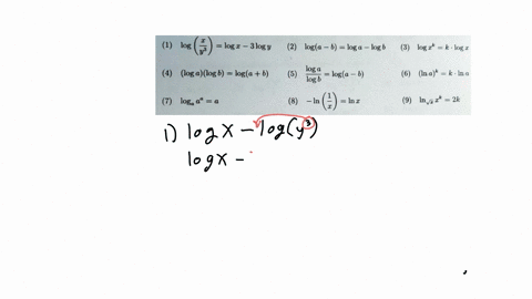 6-true-or-false-1-log-log-i-_-3logy-2-loga-6-loga-log-b-3-logzk-k-log-r-4-log-alog-b-loga-6-loga-5-loga-6-log-b-6-in-a-k-ina-loga-a-0-in-inr-9-invrt-_-2k-solve-the-following-logarithmic-equa-30326