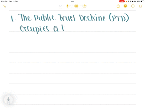 legal-doctrine-refers-to-guidance-to-policy-makers-and-courts-the-public-trust-doctrine-ptd-provides-such-guidance-on-environmental-law-what-level-of-law-does-the-us-ptd-occupy-in-the-below-hierarchy